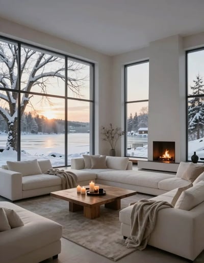 Serene Winter Retreat