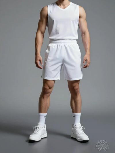 Sleek Athletic Wear Mannequin Mockup