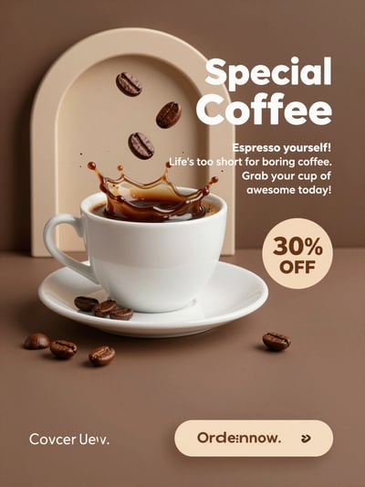 Special Coffee Advertisement