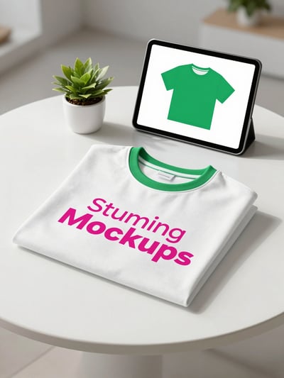Stunning Mockup T-Shirt