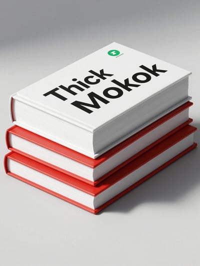 Thick Book Mockup