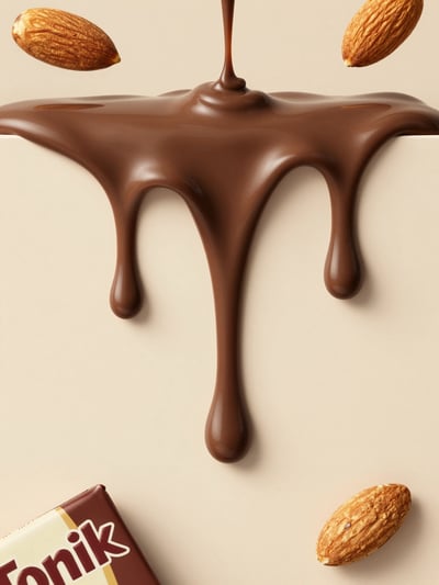 Tonik Chocolate Advertisement