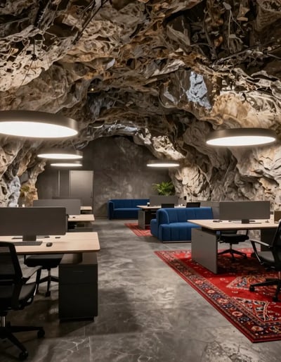 Underground Office Oasis