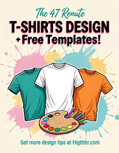 Vibrant Pop Art Banner with Triangular T-Shirt Layout and Creative Design Tools