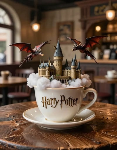 Whimsical Harry Potter Coffee Shop