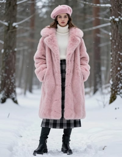 Winter Luxury Fashion Editorial