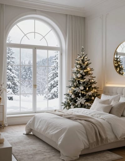 Winter Wonderland Bedroom Oasis