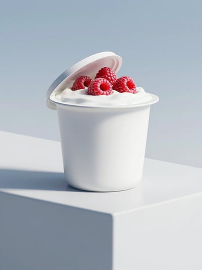 Yogurt Cup Mockup