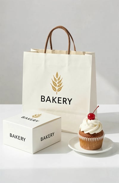 Bakery Product Packaging Mockup