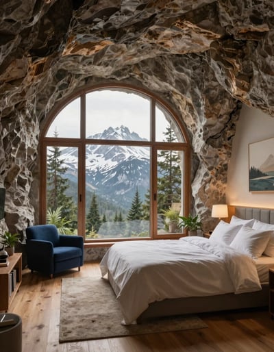 Cave Bedroom Oasis