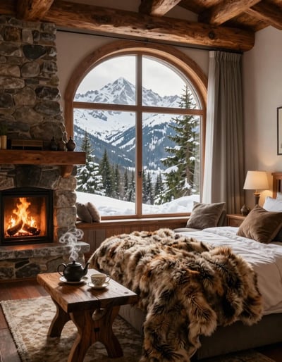 Cozy Mountain Retreat Bedroom