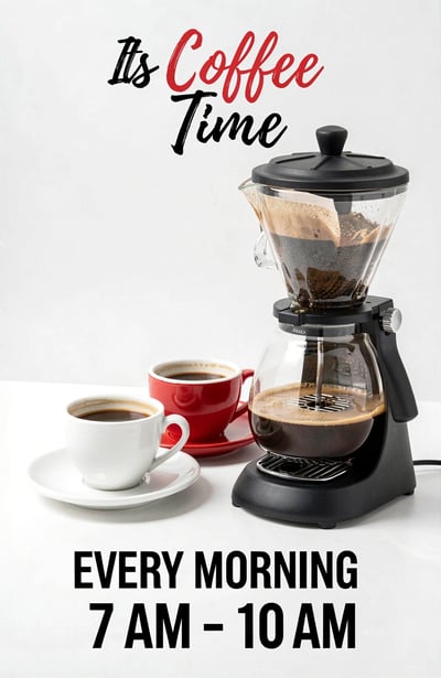 Luxury Coffee Scene